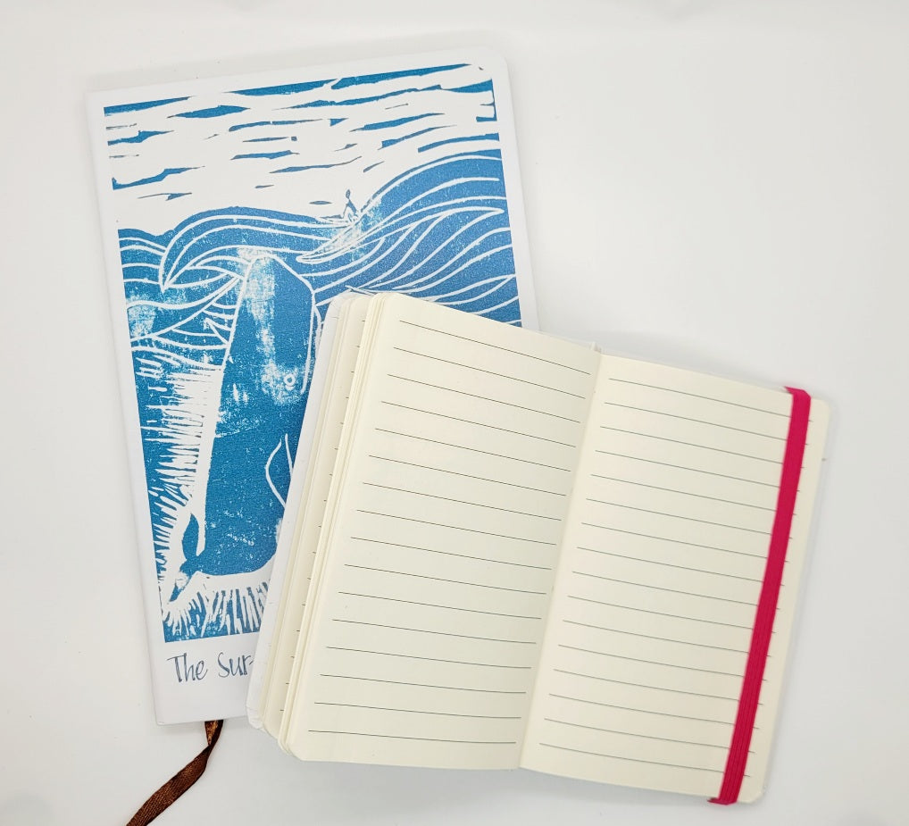 Surfer and the deep blue sea notebooks